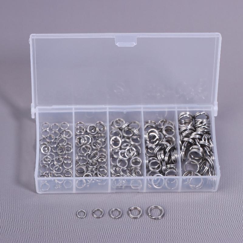 Fishing Lure Kit - Zestaw kółek O ze stali nierdzewnej