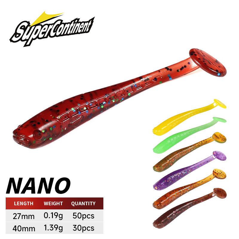 Fishing Lure Soft Plastic - Superkontynent miękka przynęta nowa minnow 4cm/30szt