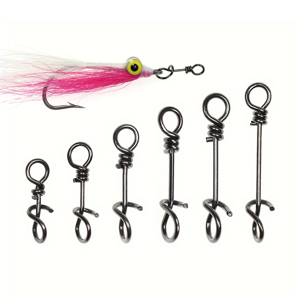 50 SZT. Klipsy sprężynowe ze s – Fishing Lure Accessories recenzja i cena