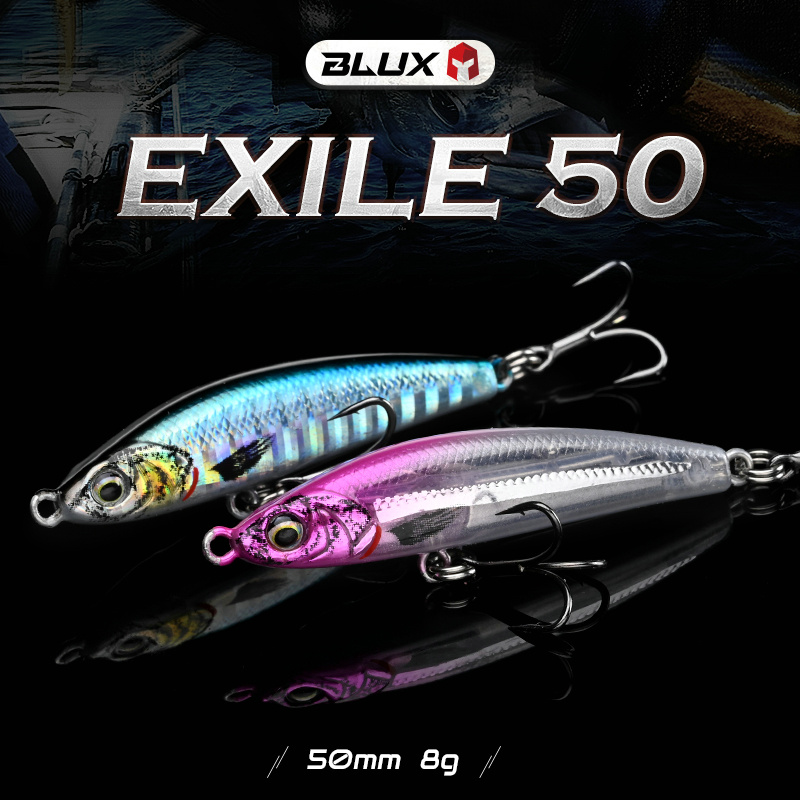 BLUX EXILE 50 Tonący ołówek gr – Fishing Lure Topwater recenzja i cena