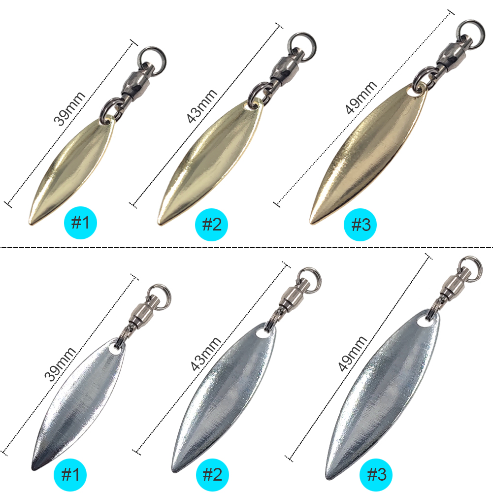 10 sztuk ostrza Willowleaf prz – Fishing Lure Buzzbait recenzja i cena