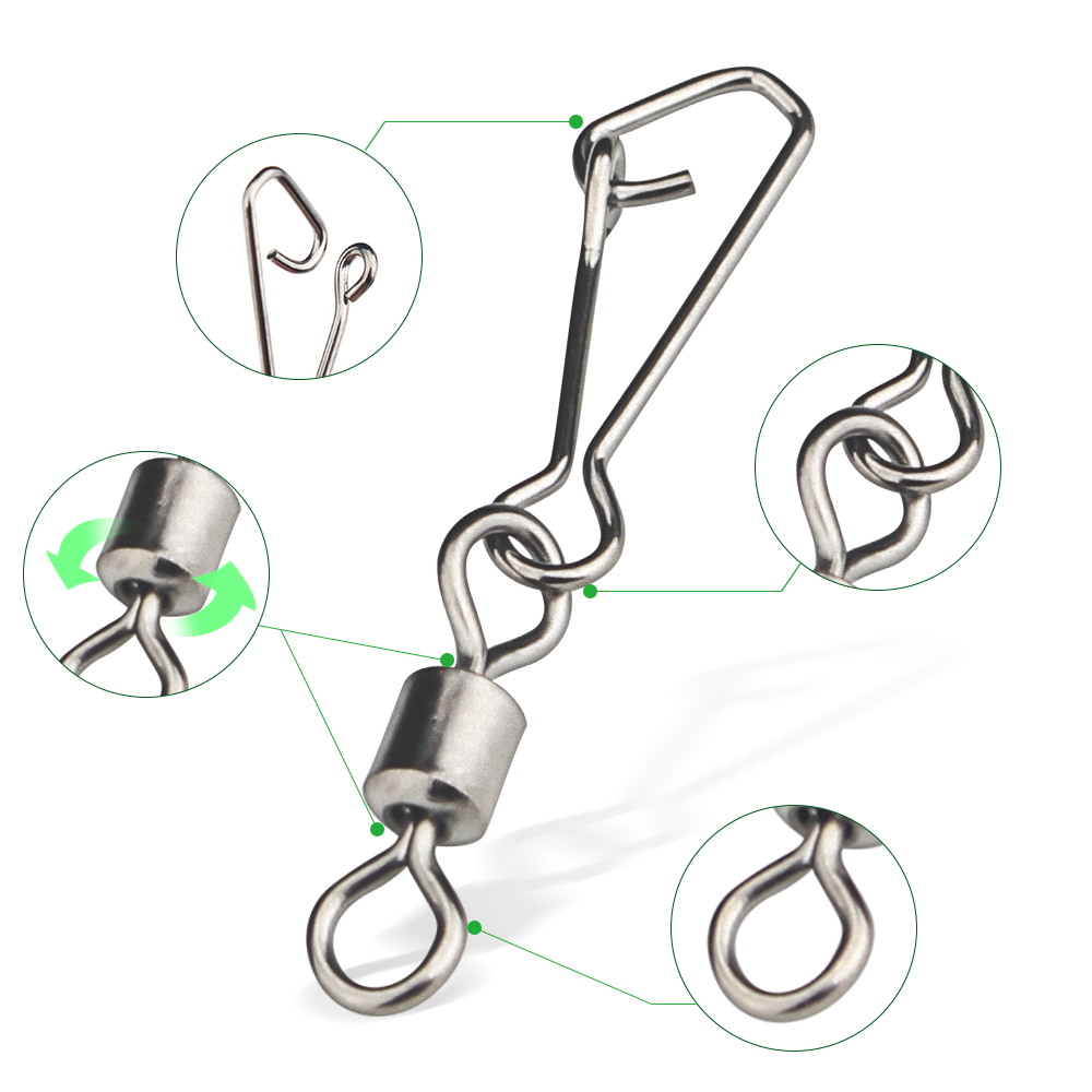 DNDYUJU 30 szt. Złączki do prz – Fishing Lure Accessories recenzja i cena