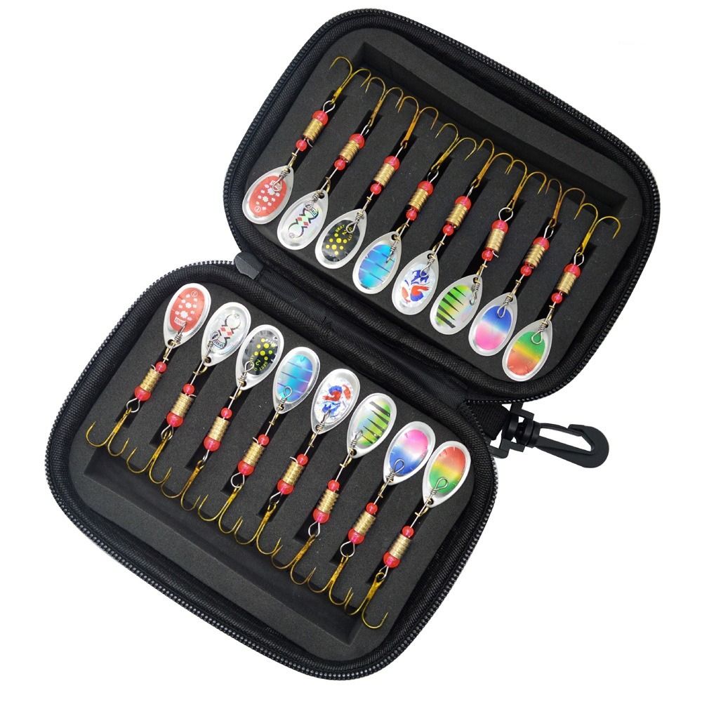 Obrotowe błystki wędkarskie, e – Fishing Lure Spinner recenzja i cena